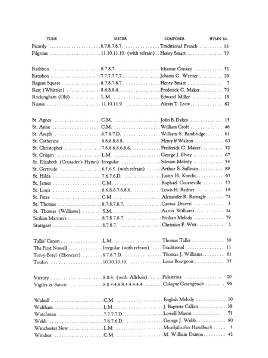Free Organ Accompaniments to 100 Well-Known Hymn Tunes Organ scores gallery preview page 4