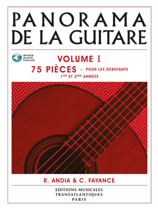 Book cover for Panorama De La Guitare - Vol. 1