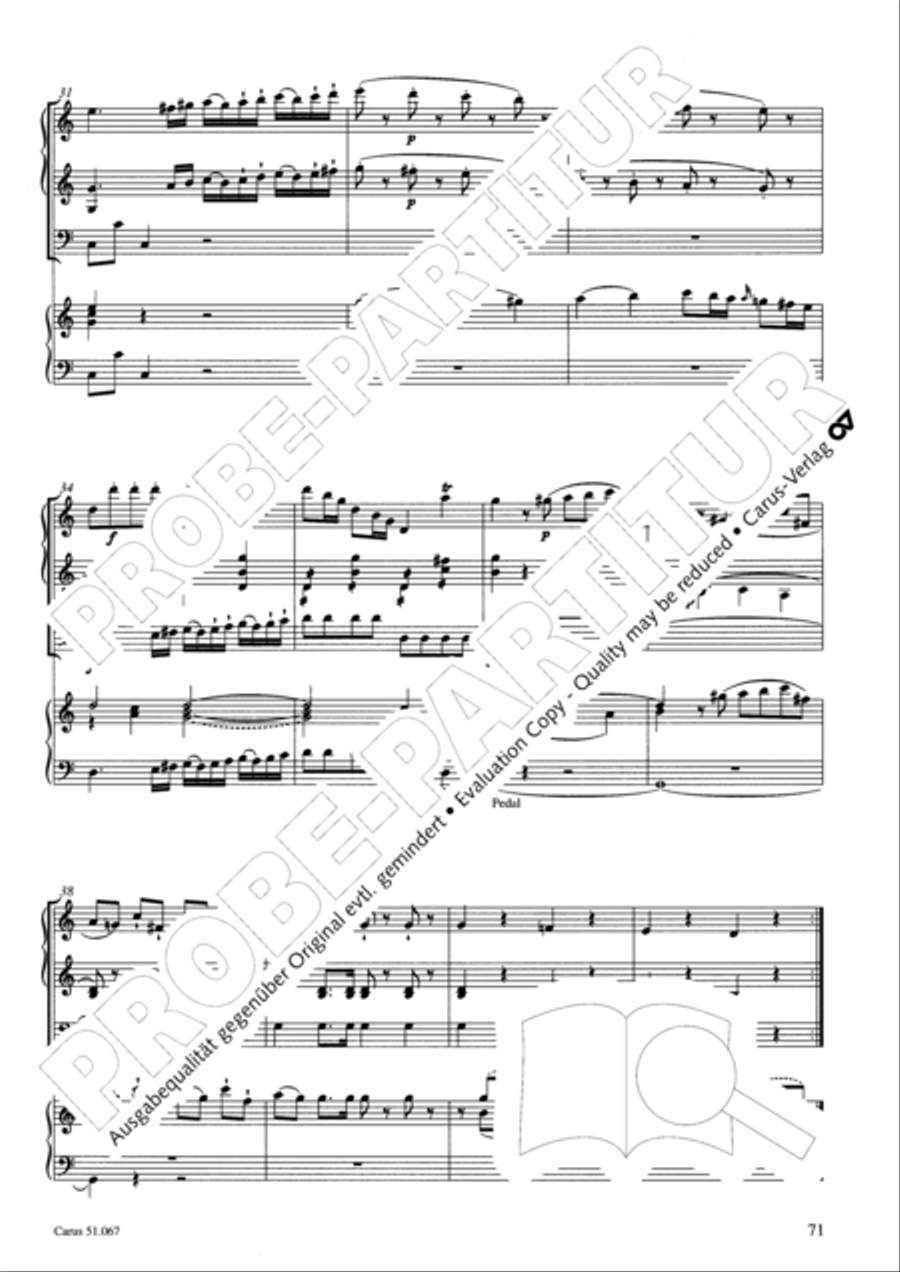Church Sonatas Church Sonatas Collection / Songbook scores gallery preview page 72