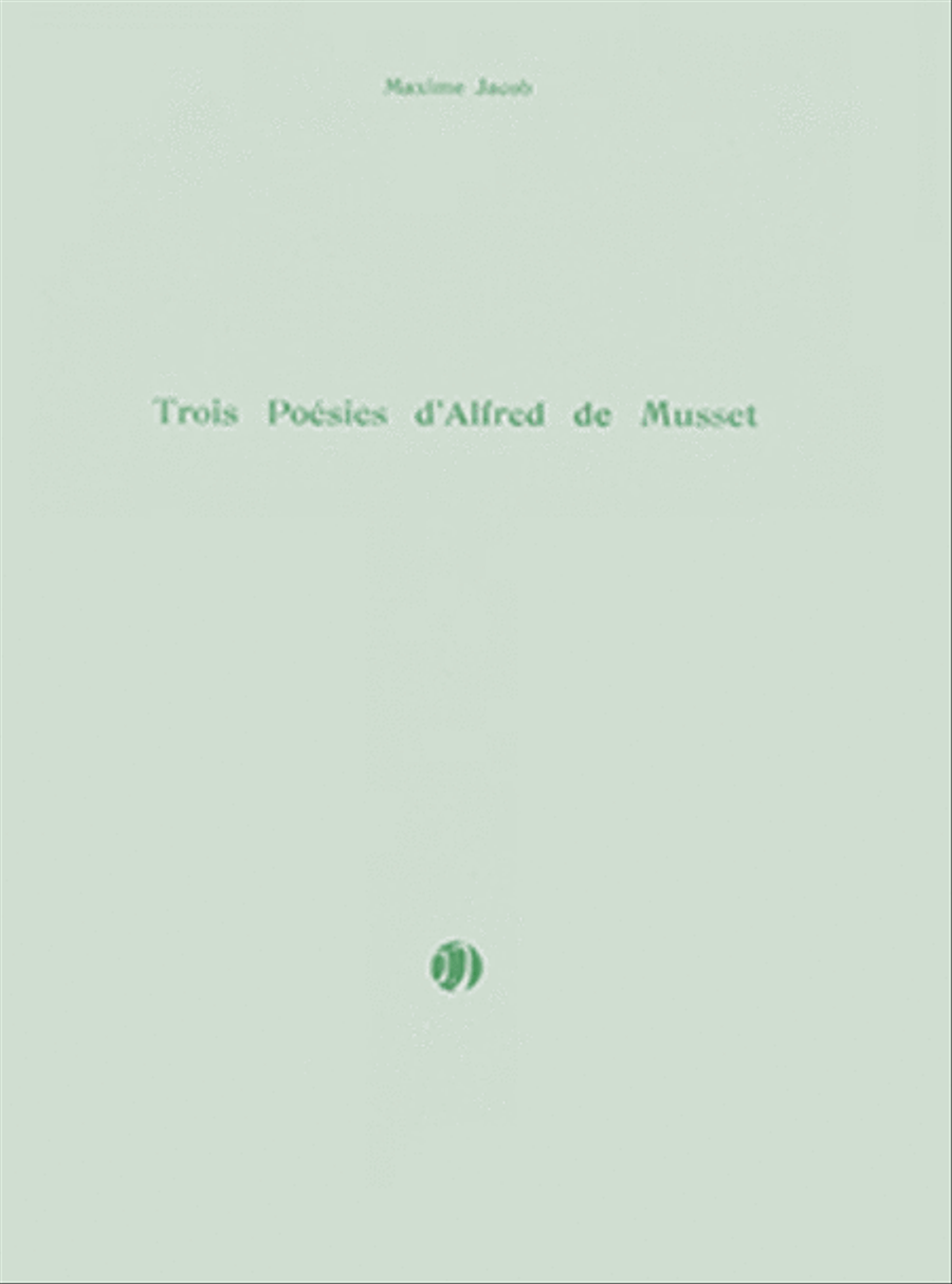Poésies d'Alfred de Musset (3)