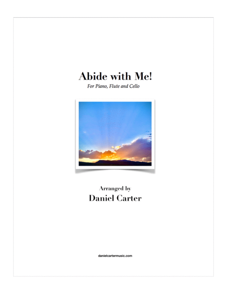Abide with Me!—For Flute, Cello and Piano image number null