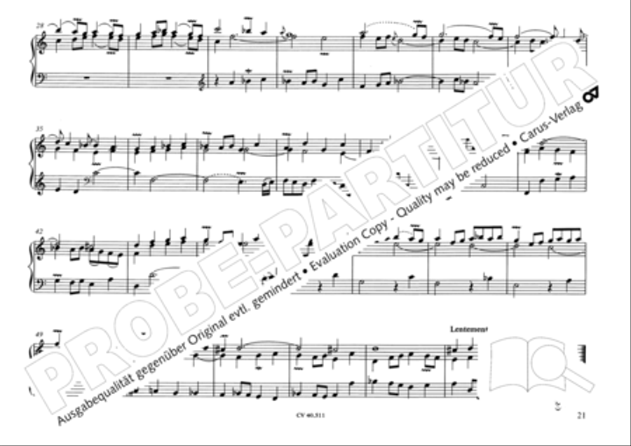 Orgelwerke des 16.-18. Jahrhunderts Piano scores gallery preview page 28