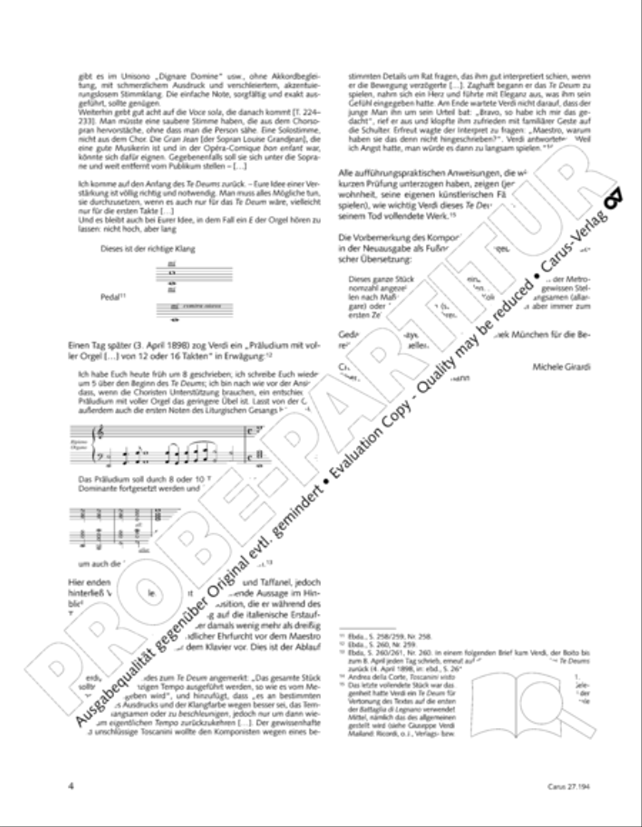 Te Deum Te Deum 4-Part scores gallery preview page 5