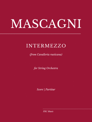 Book cover for Intermezzo (for String Orchestra)