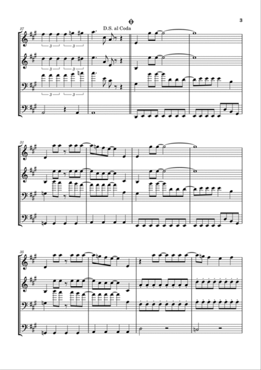 Magical Mystery Tour Brass Ensemble scores gallery preview page 4