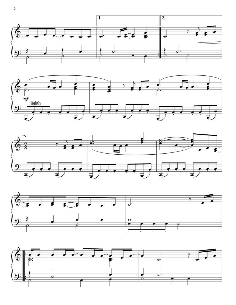 Next To Me Next To Me Piano Solo scores gallery preview page 2