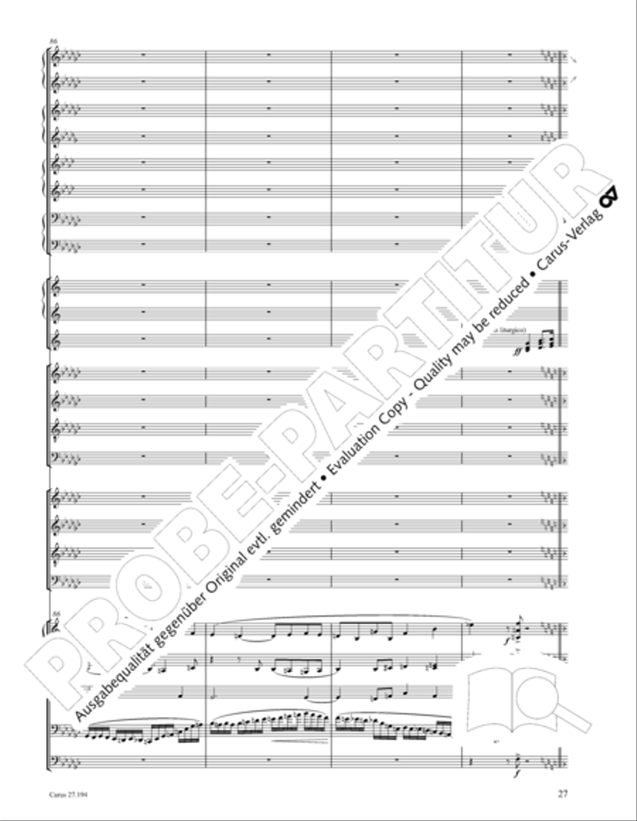 Te Deum Te Deum 4-Part scores gallery preview page 28