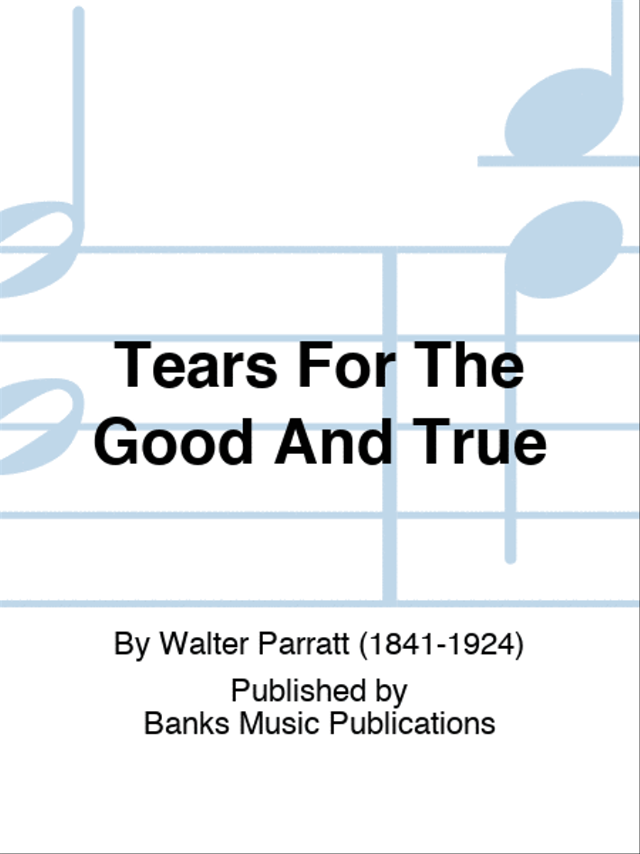 Tears For The Good And True 4-Part scores gallery preview page 1