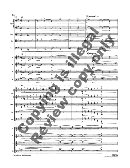 Appalachian Carols (Full/Brass Score)