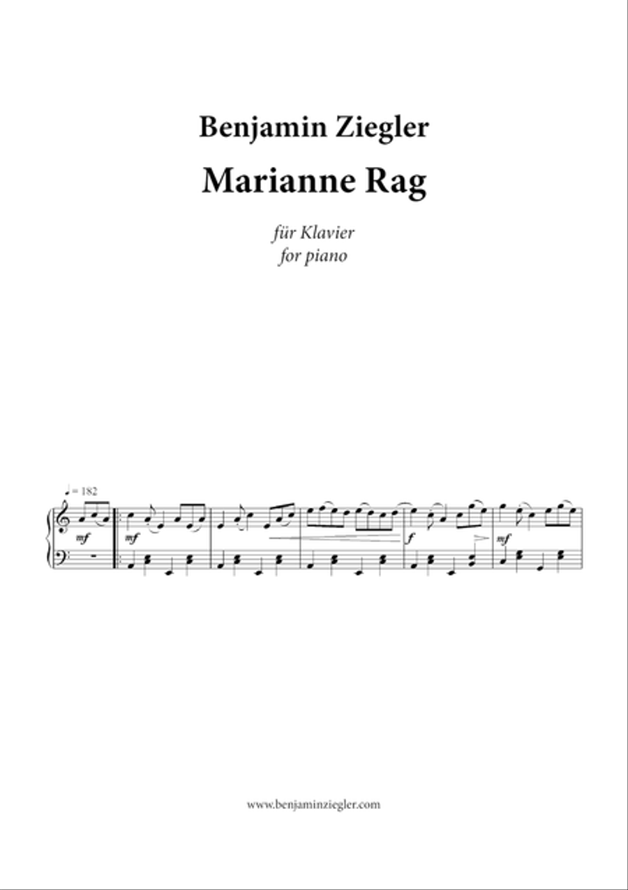 Marianne Rag Piano Solo scores gallery preview page 1