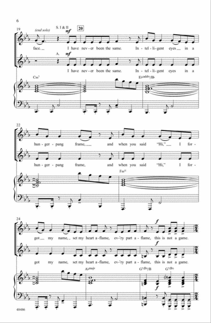 Hamilton Women Hamilton Women Choir scores gallery preview page 4