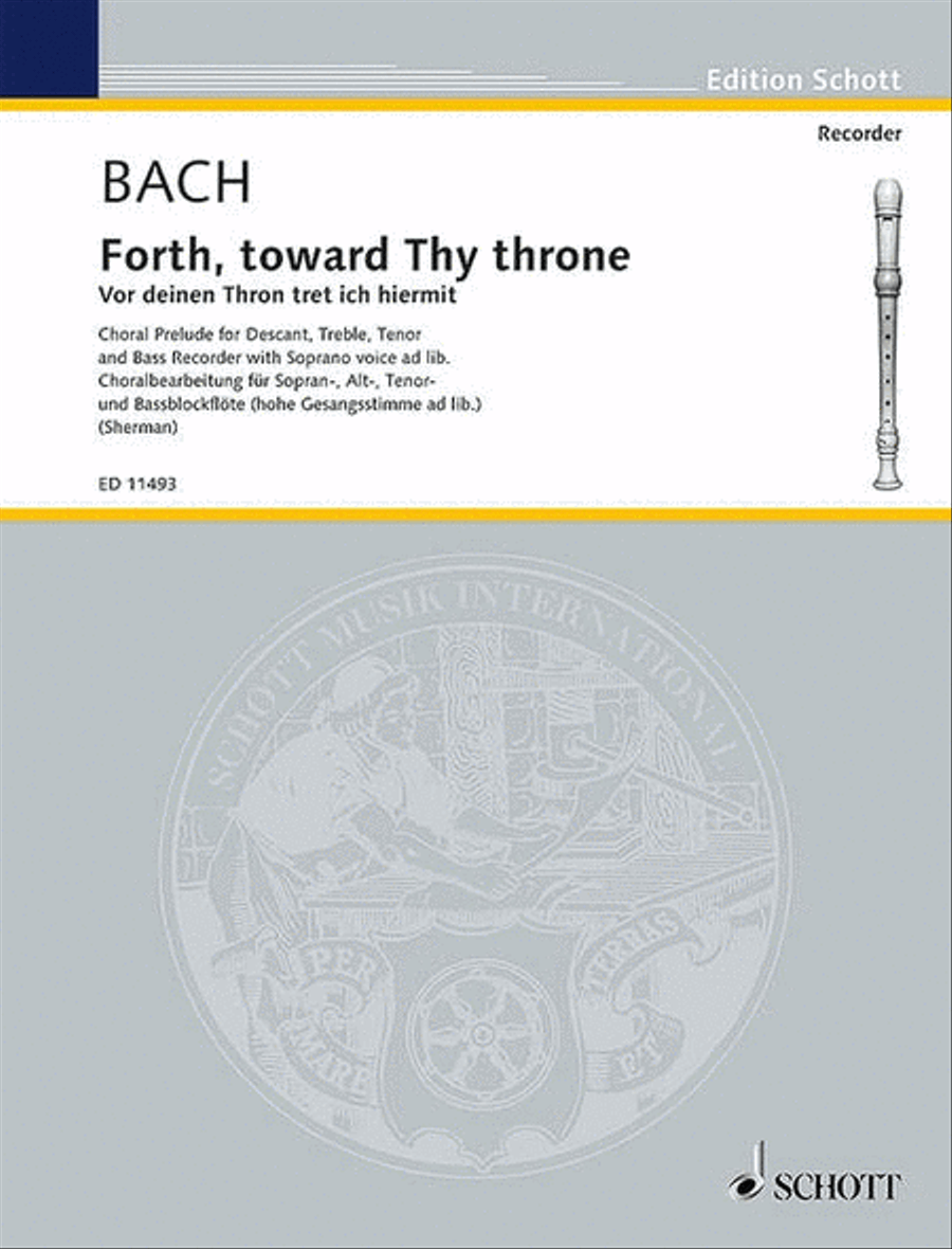 Vor Deinem Thron**pop** 4-Part scores gallery preview page 1