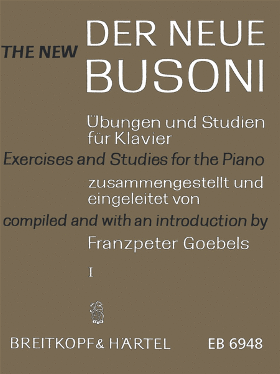 The New Busoni The New Busoni Piano Solo scores gallery preview page 1