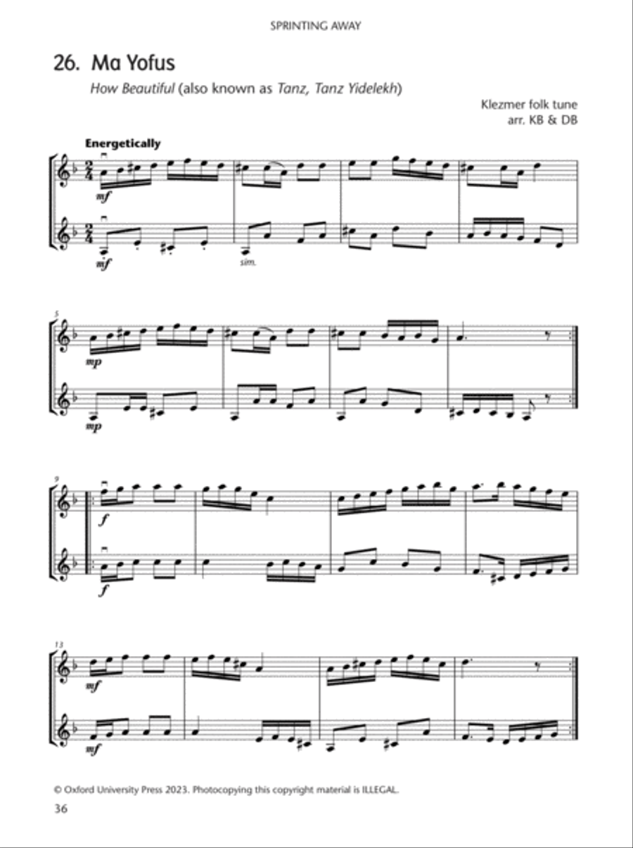 Fiddle Time Duets String Duet scores gallery preview page 6