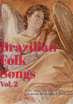 Book cover for Brazilian Folk Songs - Vol. 2 (piano)