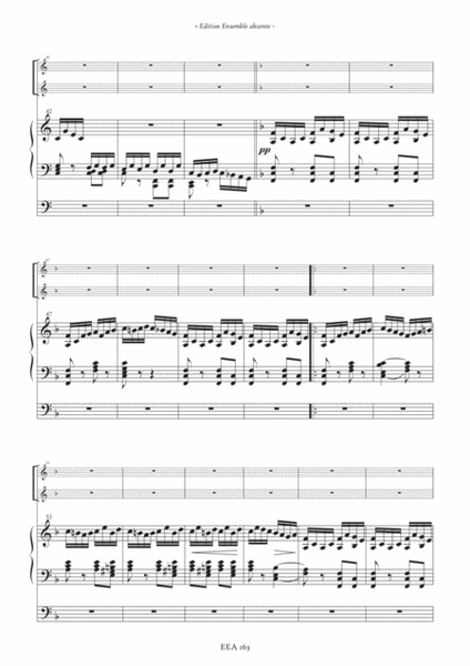 Fanfare from „École d´Orgue, ..." Version in C & D - arrangement for two trumpets and organ