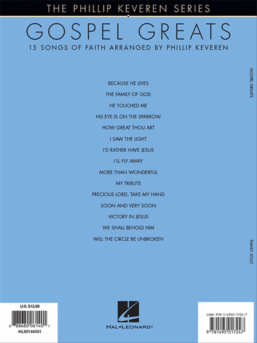 Gospel Greats Piano Solo scores gallery preview page 6