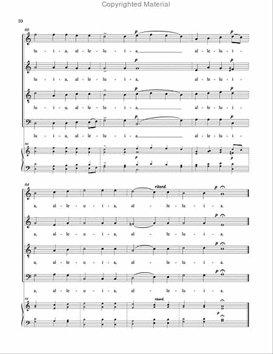 Let All Mortal Flesh Keep Silent 4-Part scores gallery preview page 9