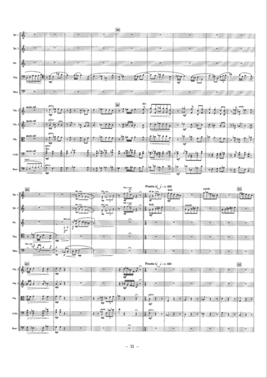 Concerto Concerto Brass Quintet scores gallery preview page 12