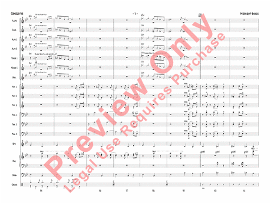 Midnight Snack Midnight Snack Jazz Ensemble scores gallery preview page 8