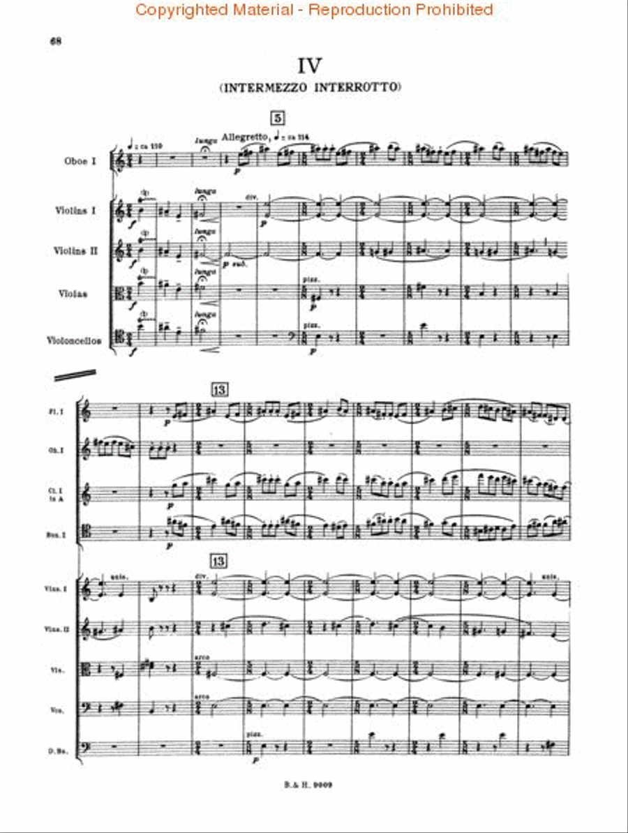 Béla Bartók – Concerto for Orchestra Orchestra scores gallery preview page 3