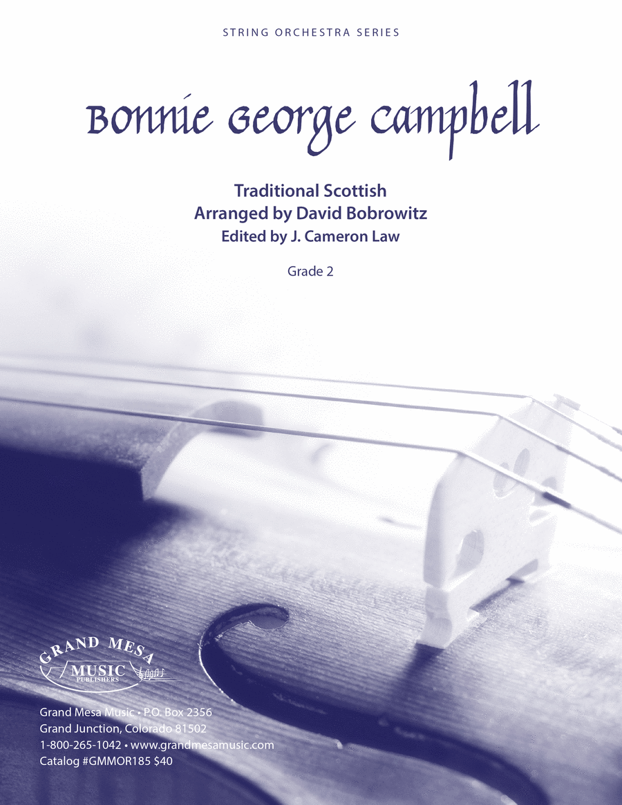 Bonnie George Campbell String Orchestra scores gallery preview page 1