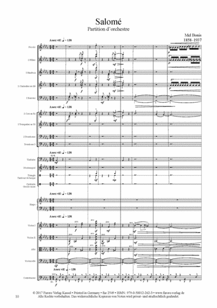 Salome for Orchestra