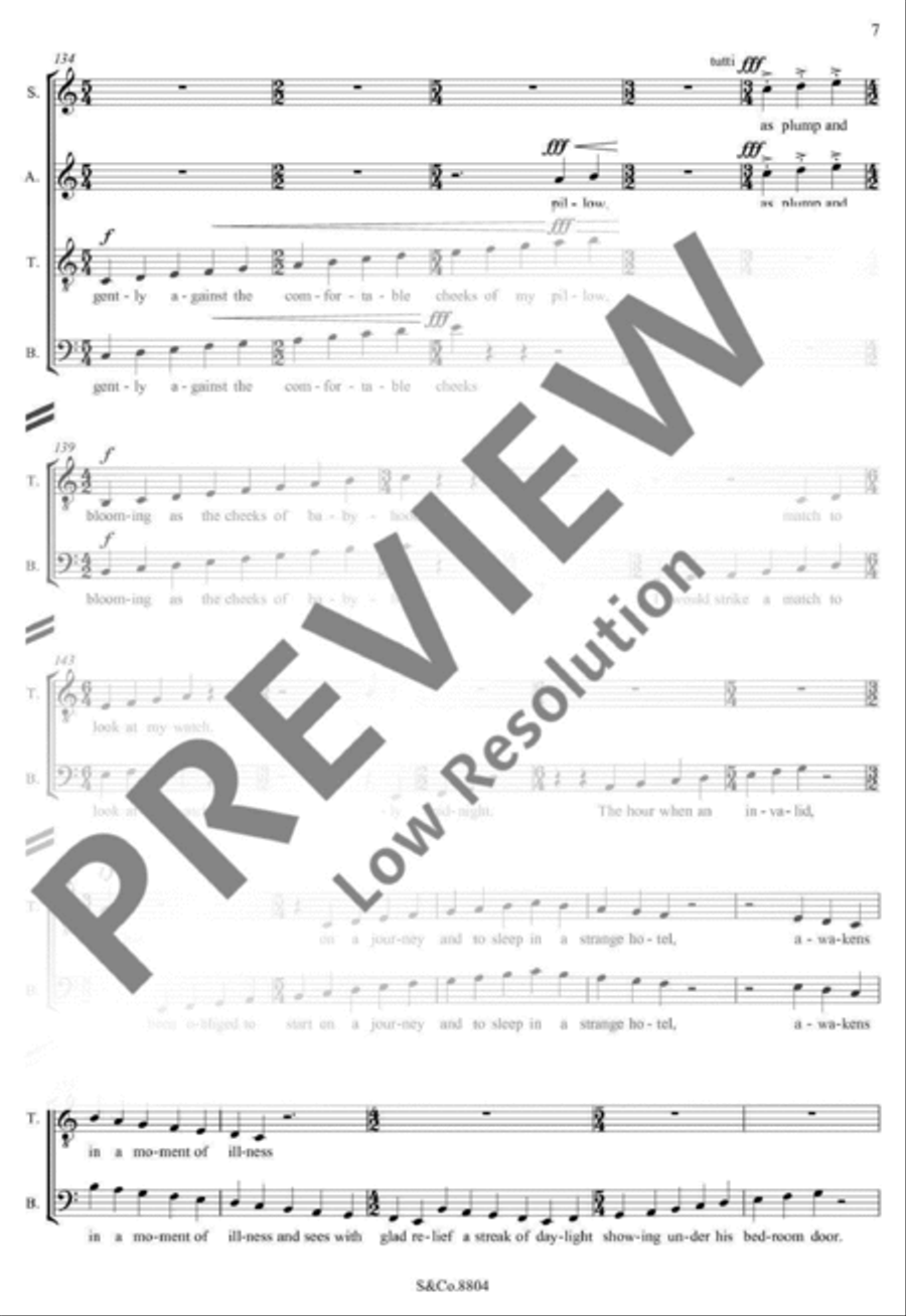 Long Time 4-Part scores gallery preview page 10