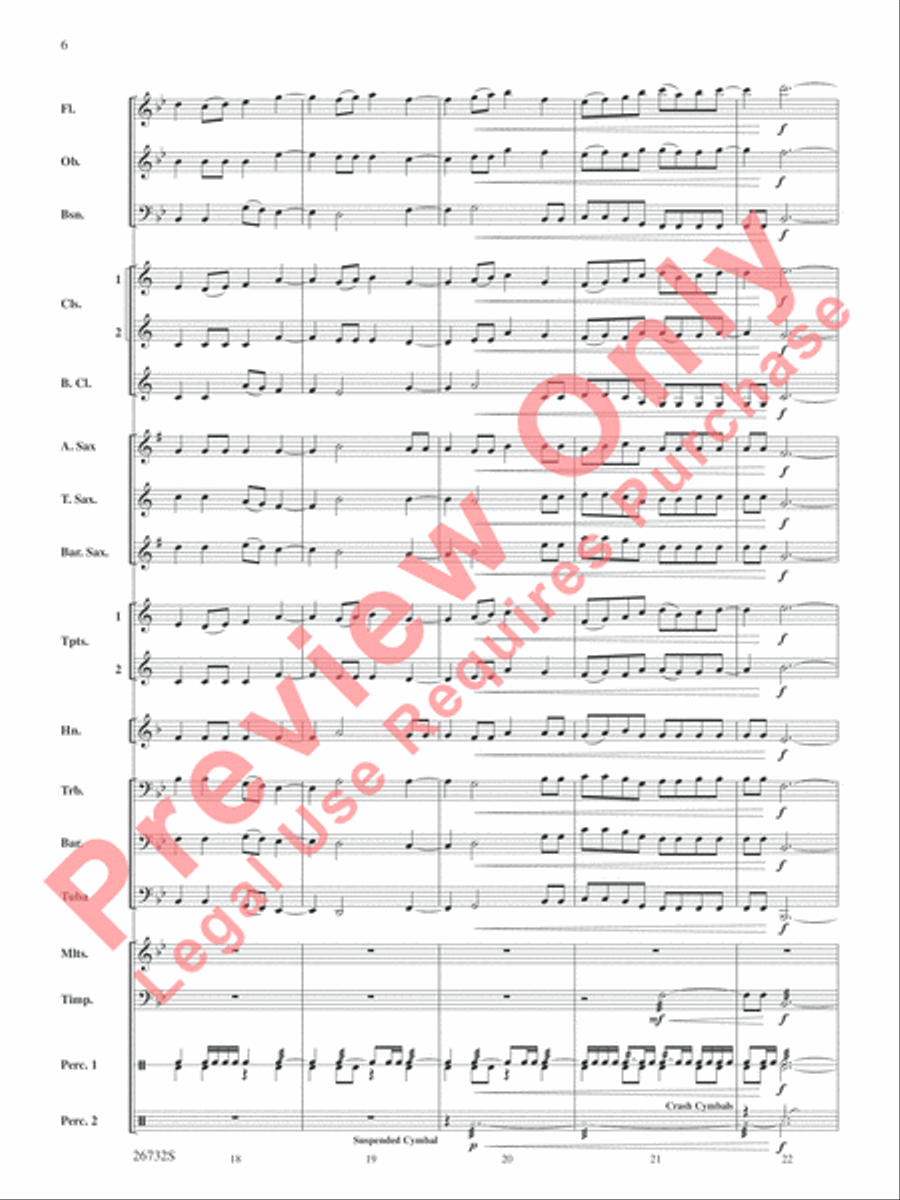 Four Waves Concert Band scores gallery preview page 7