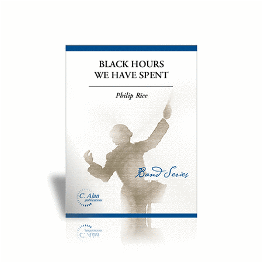 Black Hours We Have Spent Concert Band scores gallery preview page 1
