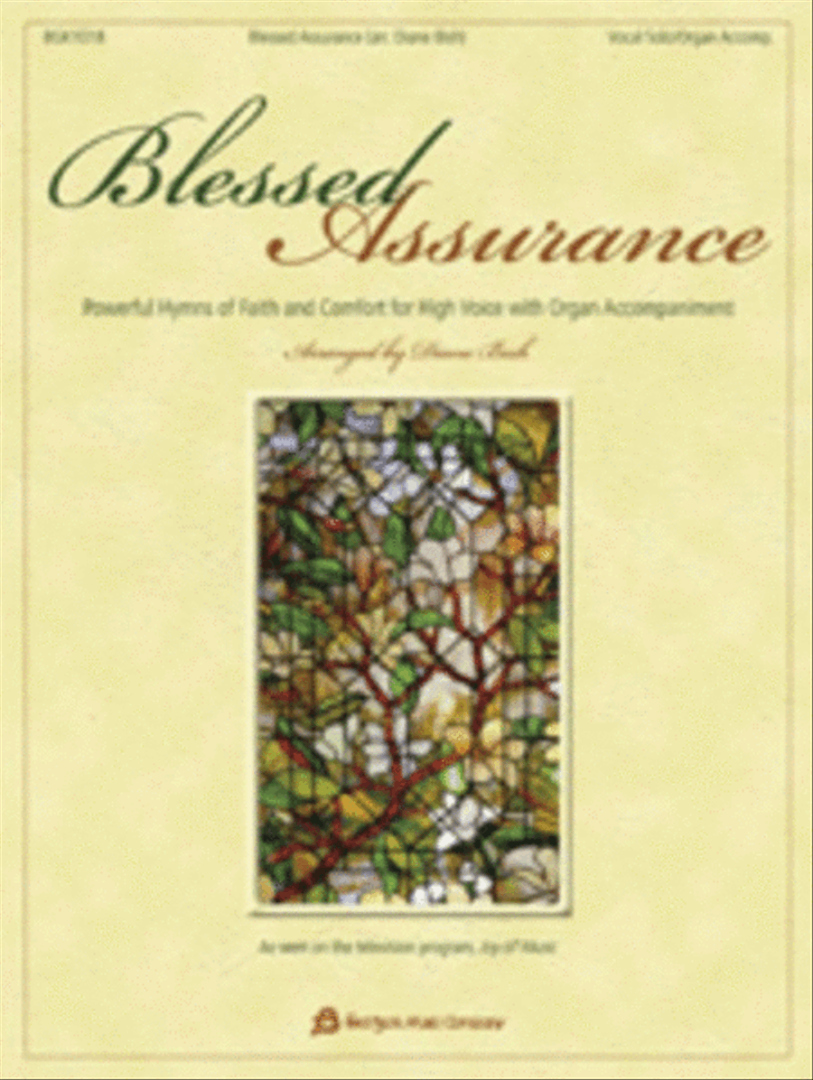 Blessed Assurance High Voice scores gallery preview page 1