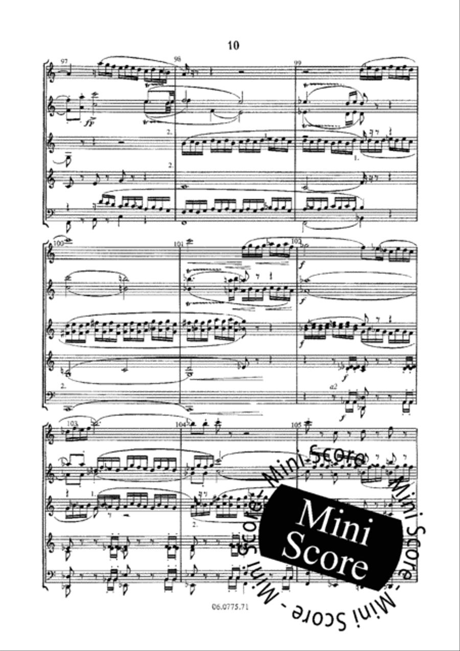 Fantasia (Adagio e Allegro) Set of Parts scores gallery preview page 14