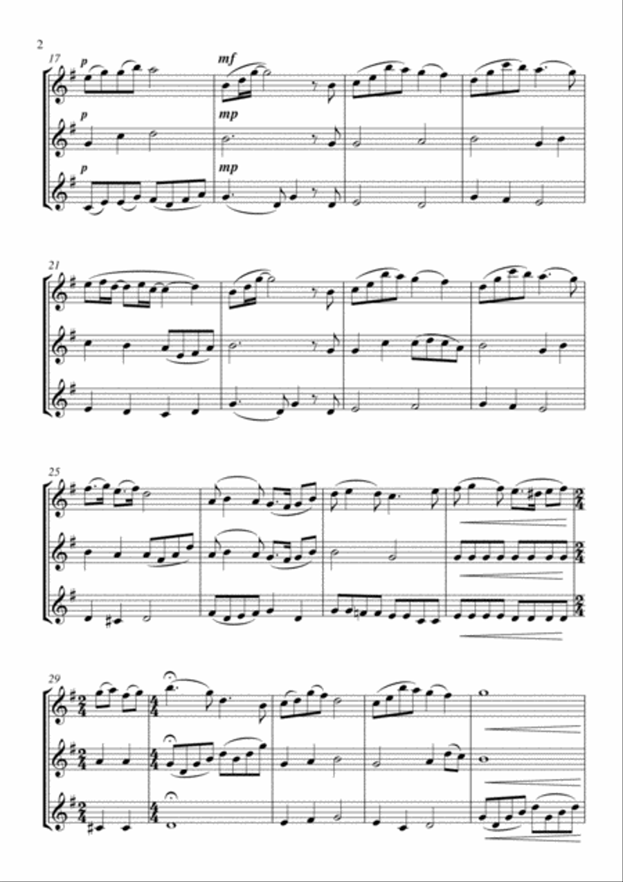 Someone Else's Story Someone Else's Story Woodwind Trio scores gallery preview page 2