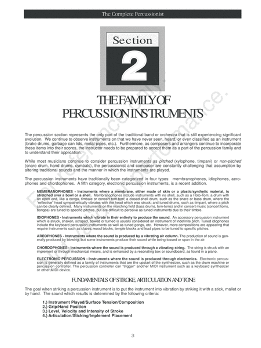 The Complete Percussionist Percussion scores gallery preview page 13