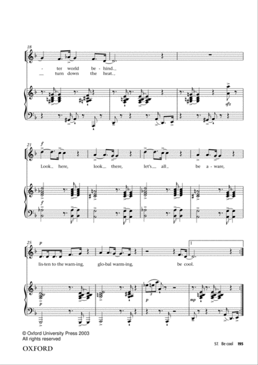 Voiceworks 2 4-Part scores gallery preview page 35