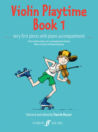 Book cover for Violin Playtime, Book 1