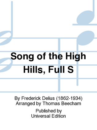 Song of the High Hills, Full S