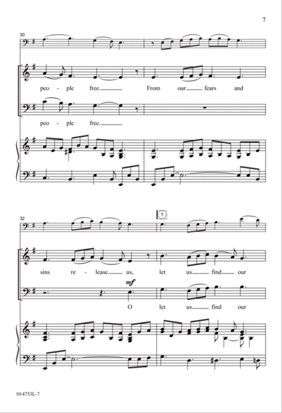 Emmanuel, Expected Jesus 2-Part scores gallery preview page 7