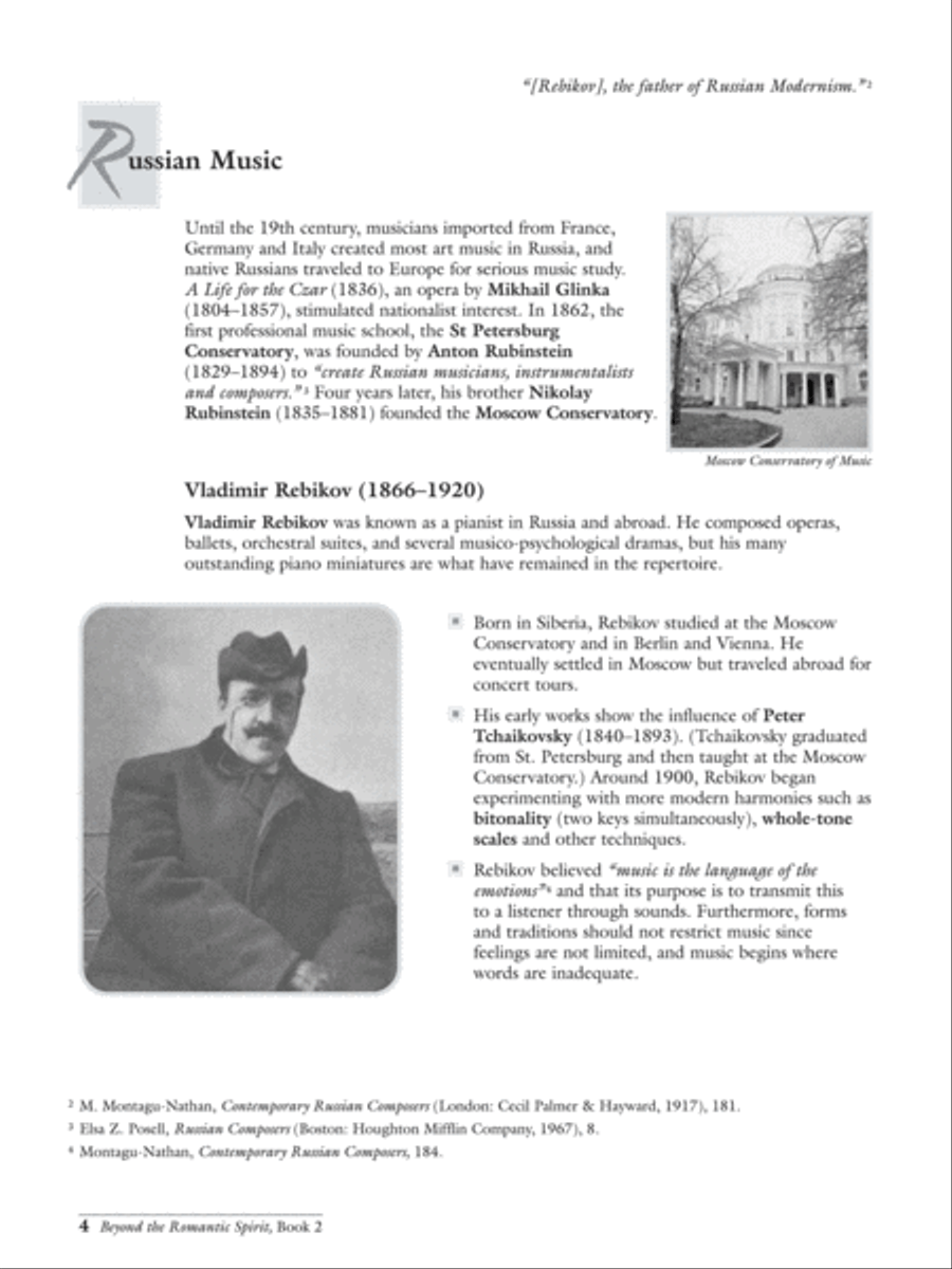 Beyond the Romantic Spirit (1880--1922), Book 2 Piano Solo scores gallery preview page 10
