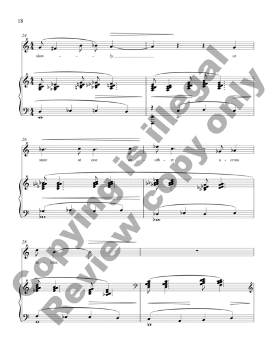 Piano Lessons Tenor Voice scores gallery preview page 13