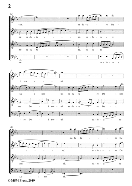 Zieleński-Viderunt omnes fines terræ,in E flat Major,for A cappella