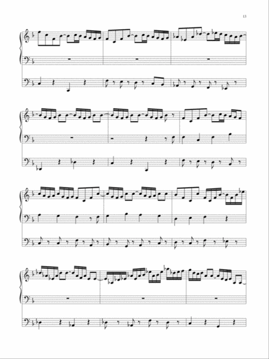 A Wittenberg Collection Organ scores gallery preview page 14