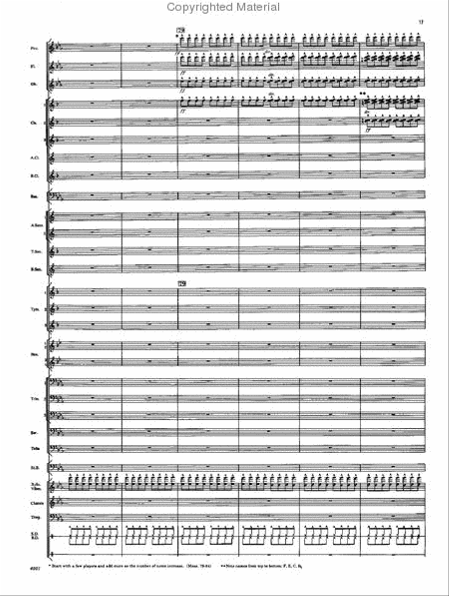 The Light Eternal Concert Band scores gallery preview page 13