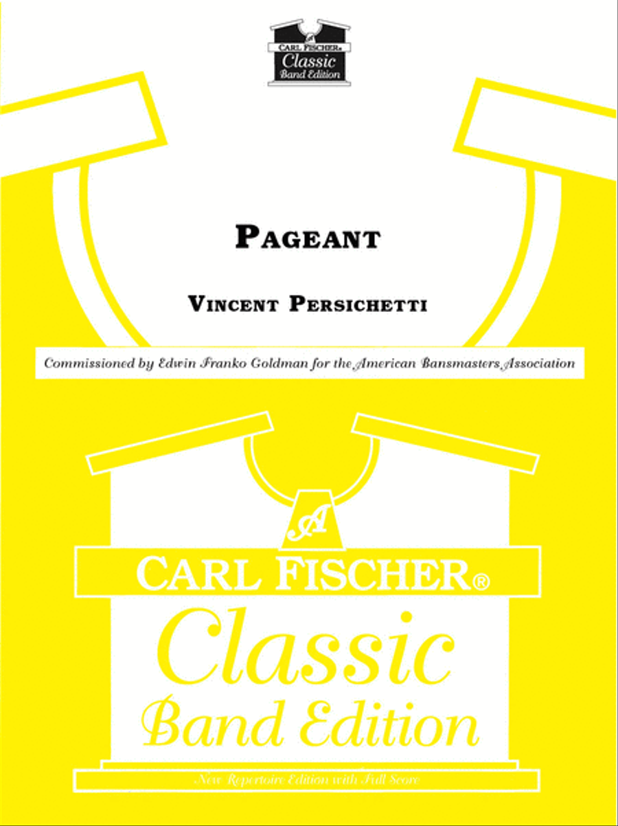Pageant Concert Band scores gallery preview page 1