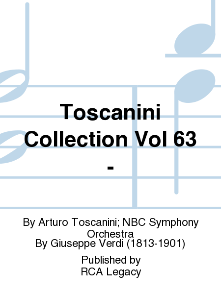 Toscanini Collection Vol 63 -