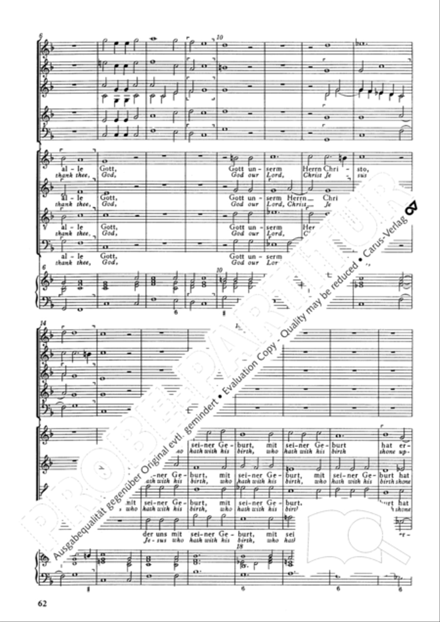 Christmas History (Weihnachts-Historie, SWV 435) Score scores gallery preview page 61