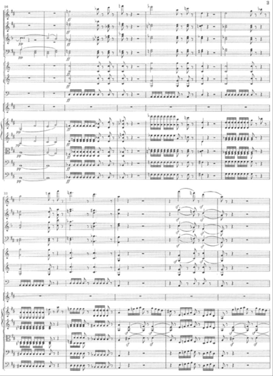 Concerto D major for Violin and Orchestra op. 61 Violin Solo scores gallery preview page 4
