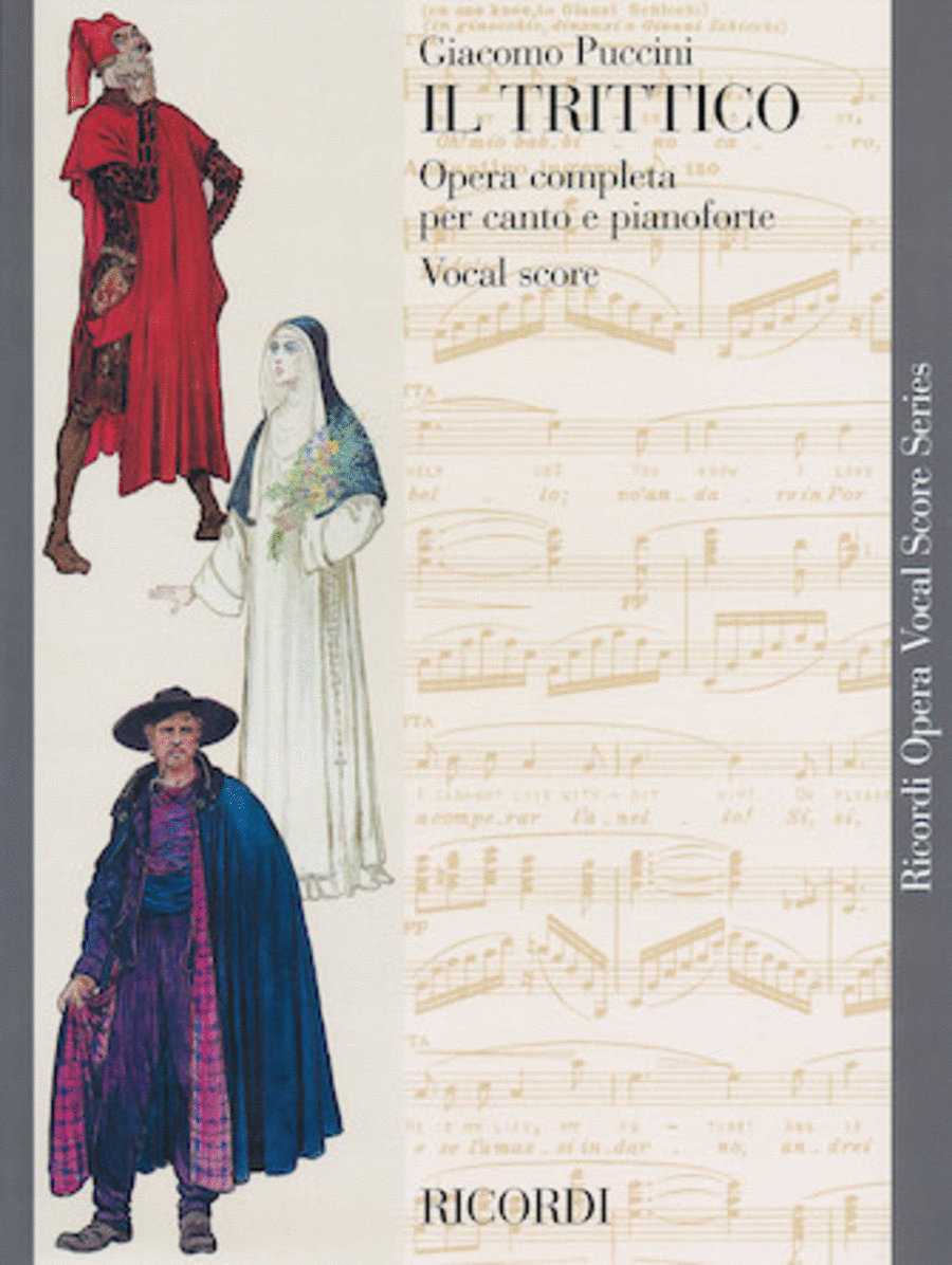 Puccini – Il Trittico Puccini – Il Trittico Voice scores gallery preview page 1