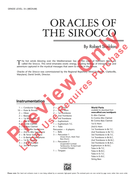 Oracles of the Sirocco