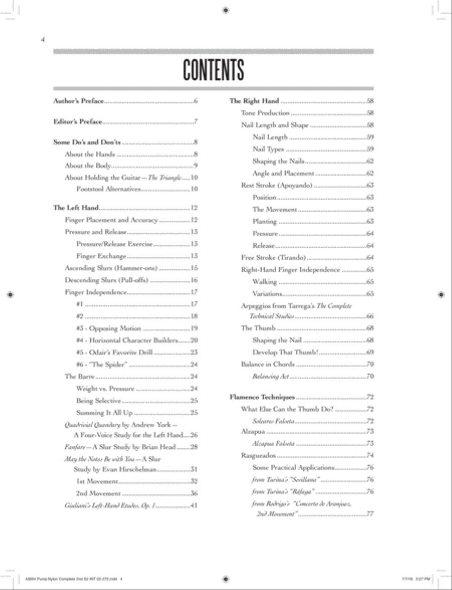 Pumping Nylon -- Complete Acoustic Guitar scores gallery preview page 17